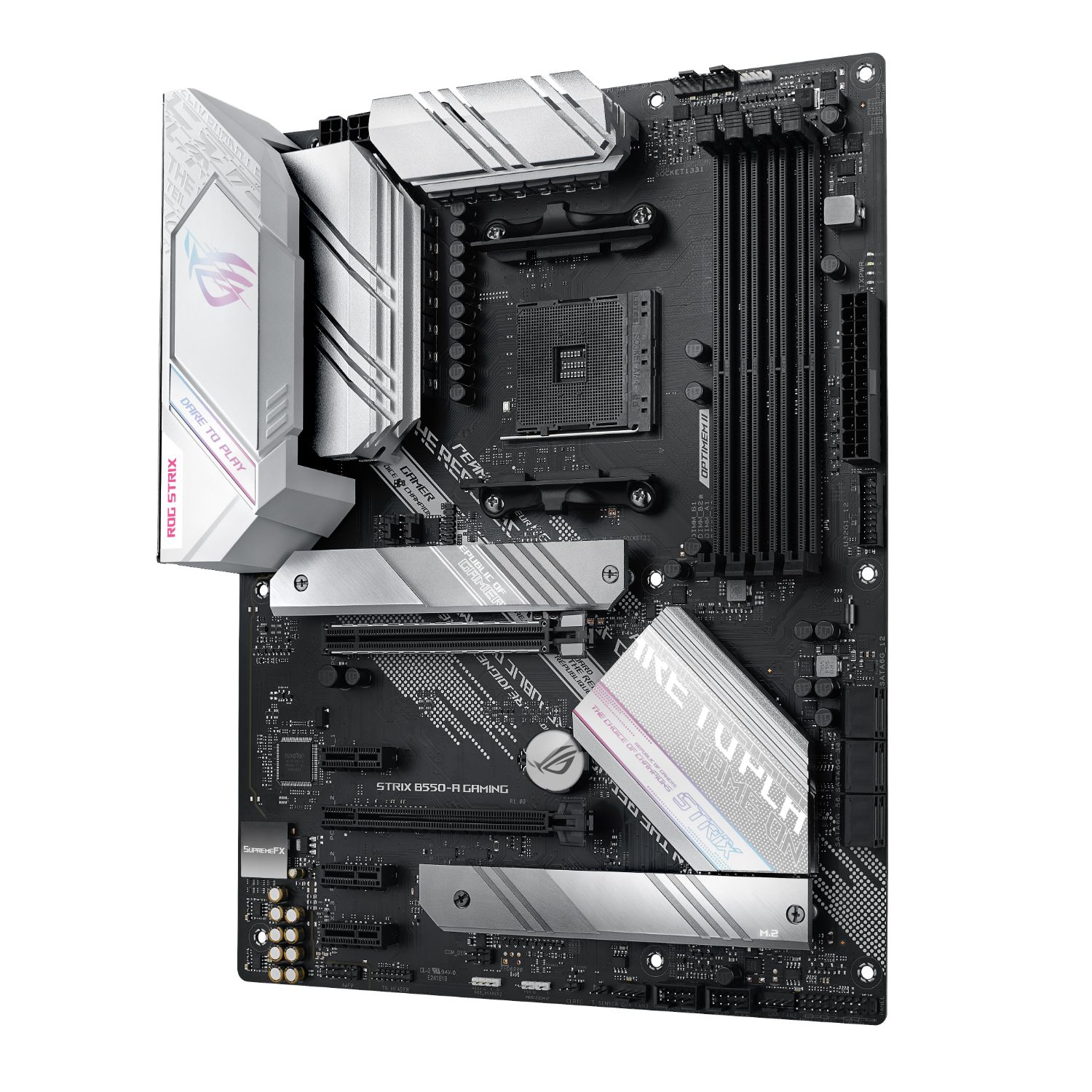 90MB15J0-M0EAY0 - Placa base ASUS ROG STRIX B550-A GAMING: (AM4) 4DDR4 PCIe 3.0 USB 2.0 USB-A 3.0/3.1 HDMI DP ATX