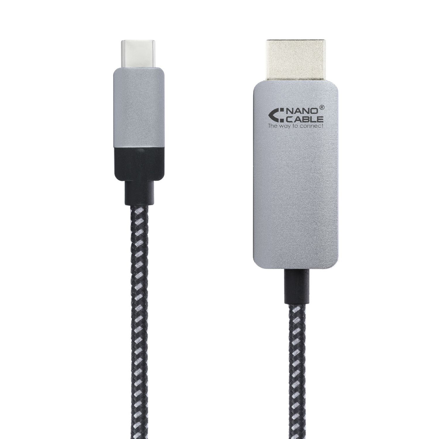 10.15.5102 - Nanocable USB-C/M a HDMI/M 1.8m Negro (10.15.5102)