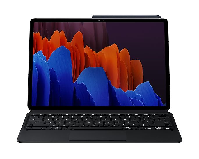 EF-DT970BBSGES - Funda con Teclado Samsung Galaxy Tab S7+ (EF-DT970BBSGES)