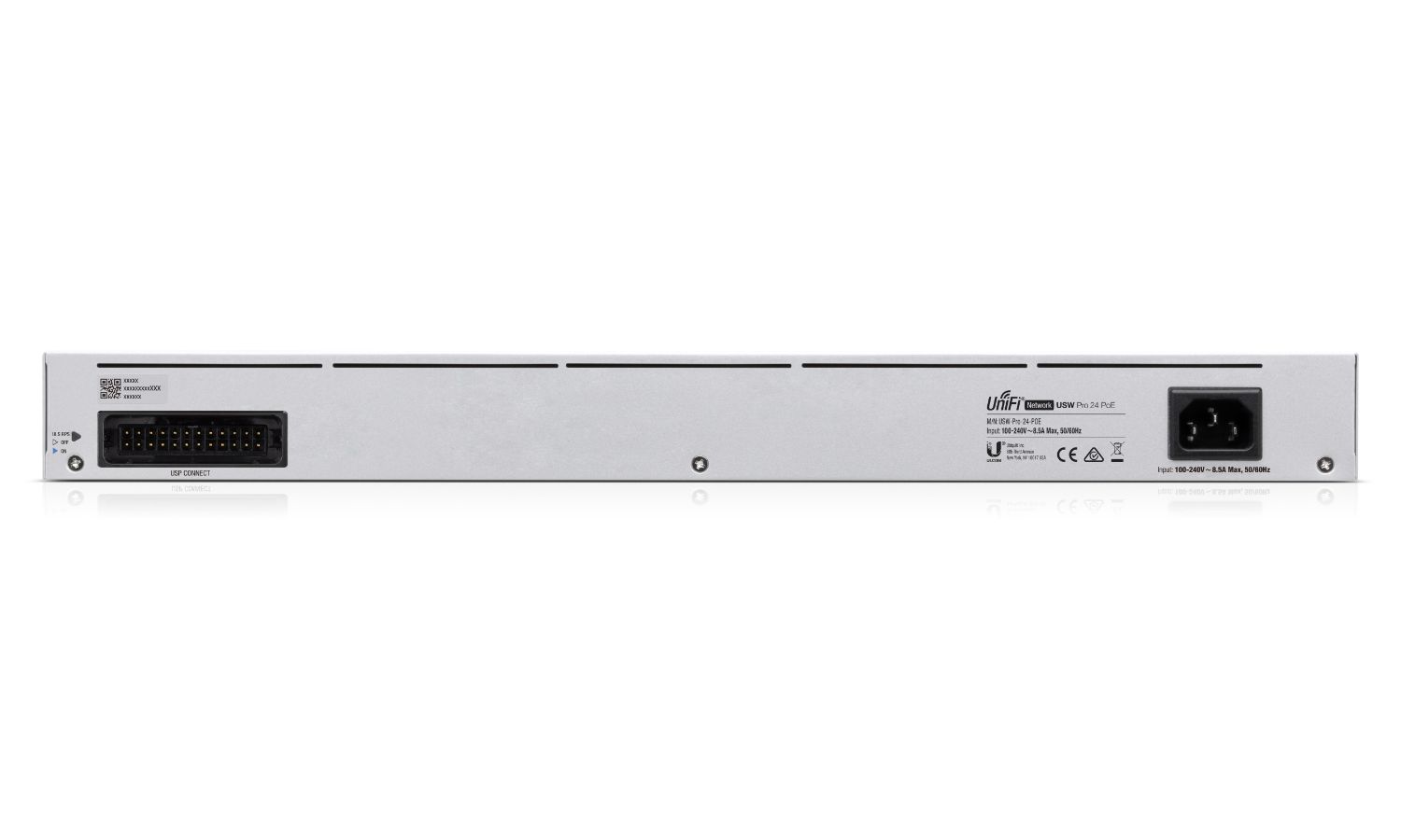 USW-PRO-24-POE - Switch Ubiquiti 24p 10/100/1000 2xSFP+ Gestionado L2/L3 PoE+ Rack 1U Plata (USW-PRO-24-POE)