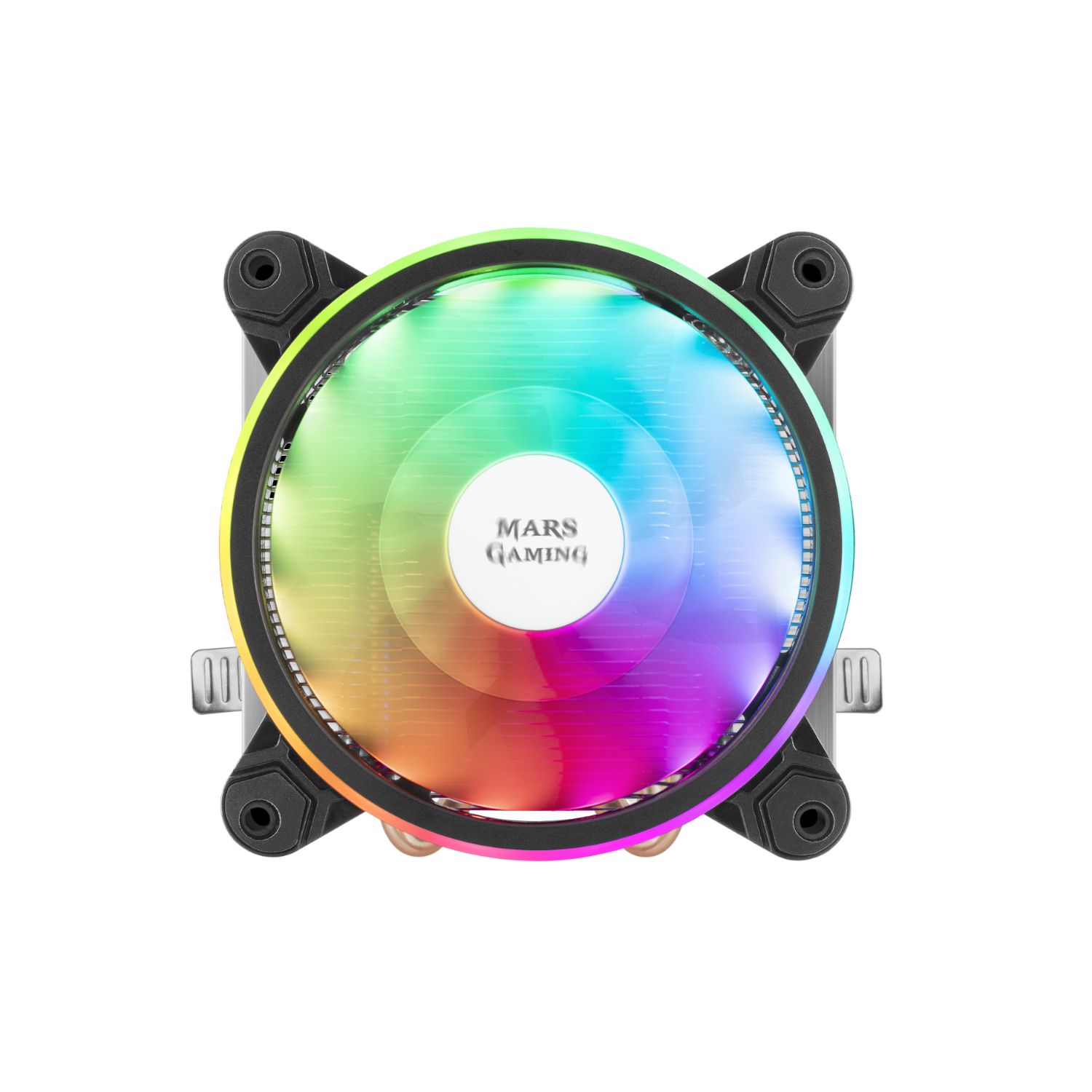 MCPU220 - Ventilador CPU Mars Gaming Multisocket 120mm 140W Dual ARGB Negro (MCPU220)