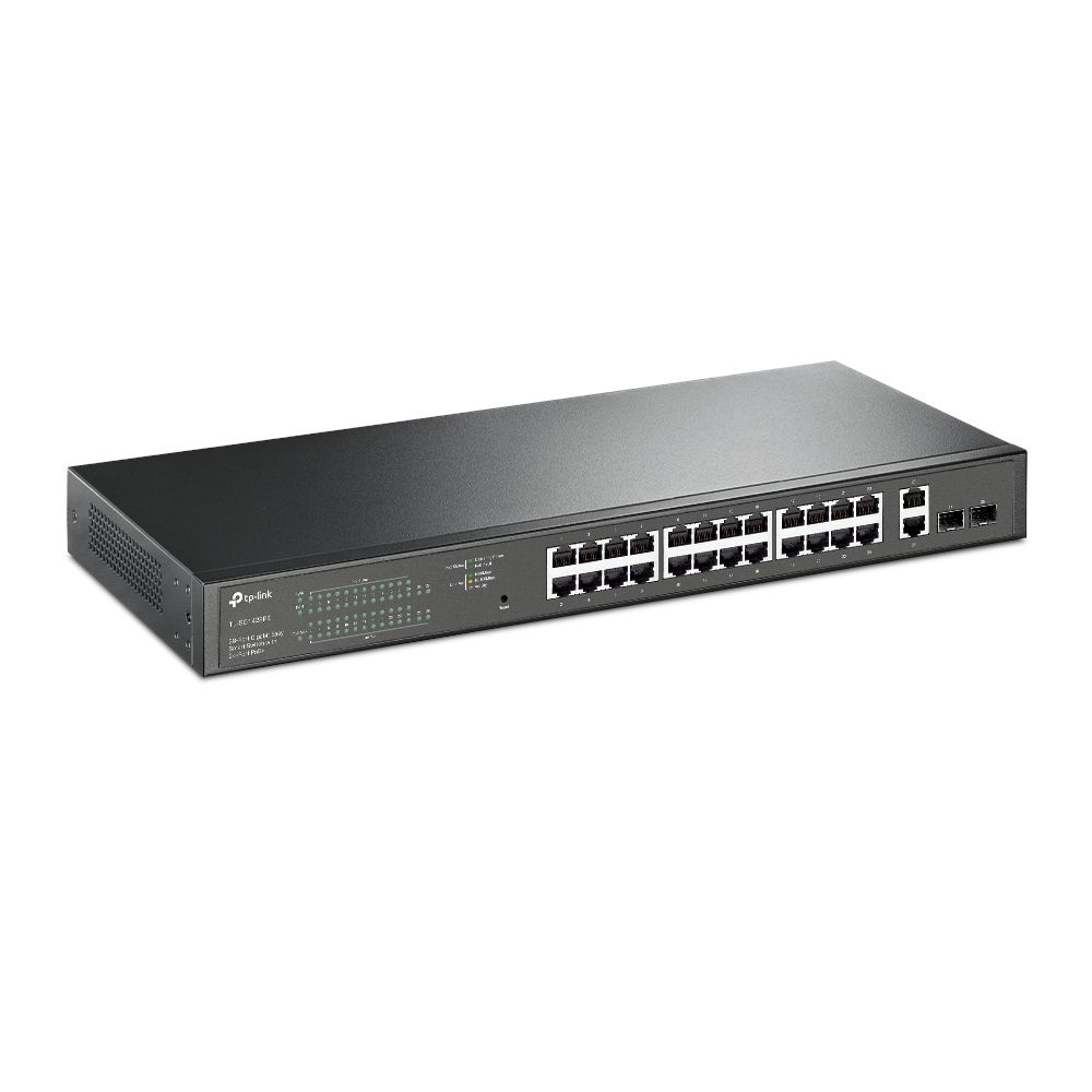 TL-SG1428PE - Switch TP-Link 26xRJ45 2xSFP Ethernet 10/100/1000 PoE+ 250W Rack 1U Negro (TL-SG1428PE)