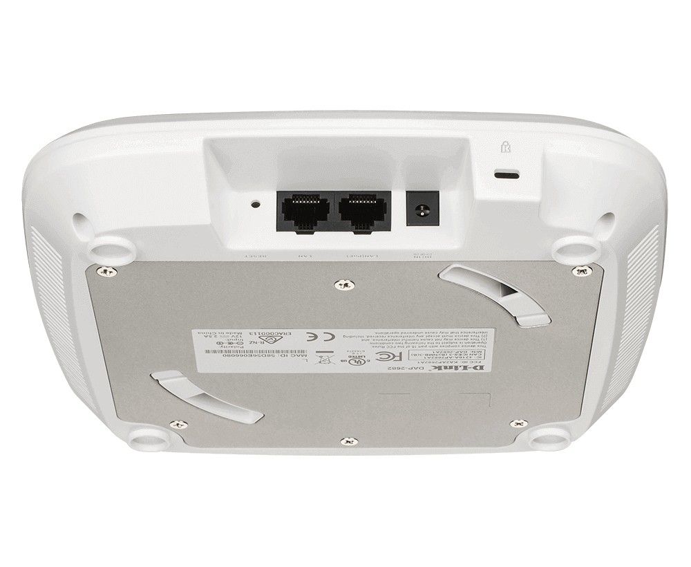 DAP-2682 - Punto de Acceso D-Link AC2300 WiFi 6 DualBand Ethernet LAN PoE Antena interna 4.8dBi Pared/Techo Blanco (DAP-2682)