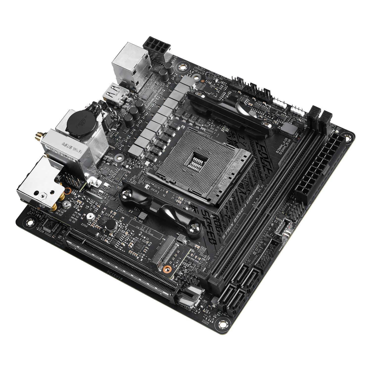 90MB14U0-M0EAY0 - Placa base ASUS PRIME B550-PLUS:(AM4) 4DDR4 M.2 SATA USB 2.0 USB-A 3.0/3.1 HDMI DP RJ45 ATX Ethernet LAN