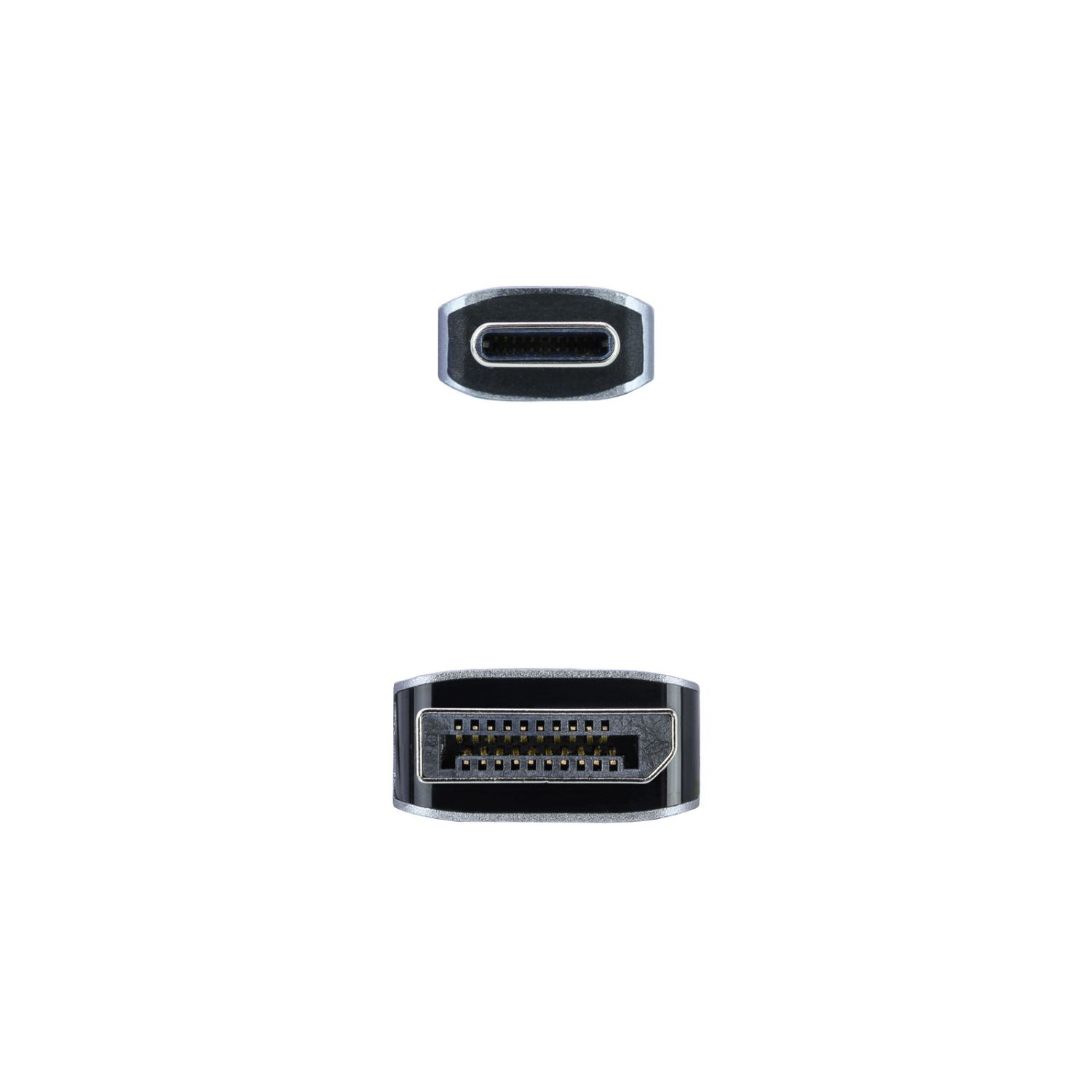 10.15.5002 - Nanocable USB-C/M a DP/M 1.8m Negro (10.15.5002)