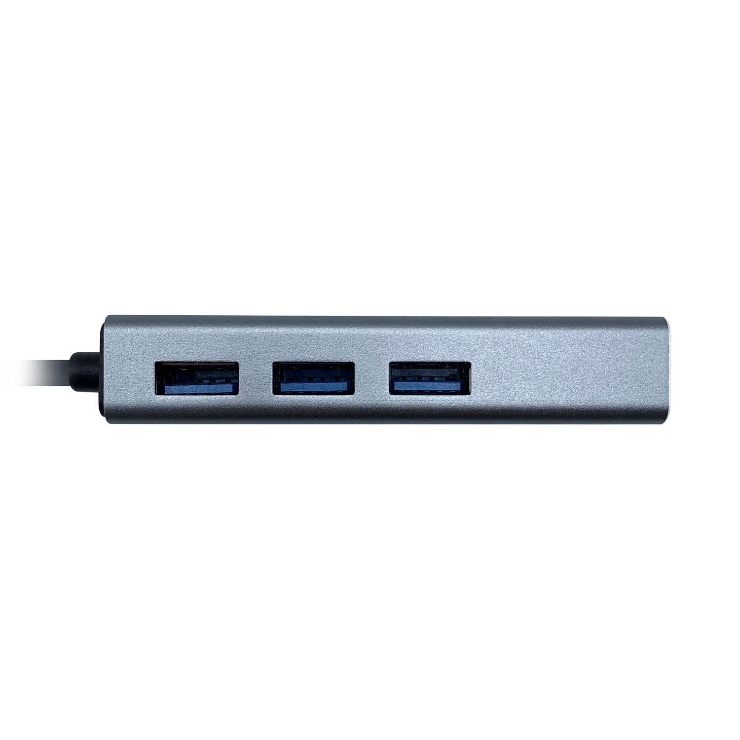 A109-0396 - Adaptador AISENS USB-C 3.0 a 3x USB-A/1x RJ45 Gris (A109-0396)