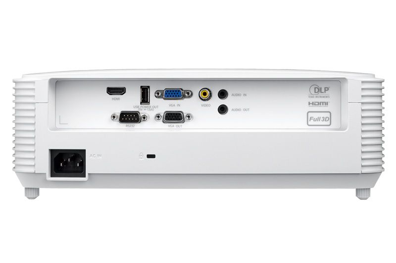 E9PD7DR01EZ1 - Proyector Optoma W309ST Alcance Corto 16:10 DLP WXGA 3800L 1xUSB 2.0 2xVGA 1xHDMI 1xRS232 Blanco (E9PD7DR01EZ1)