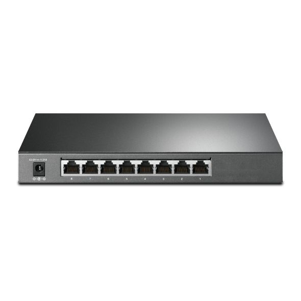 SG2008P - Switch TP-Link 8xRJ45 GbE Gestionado PoE+ Rack Negro (TL-SG2008P)