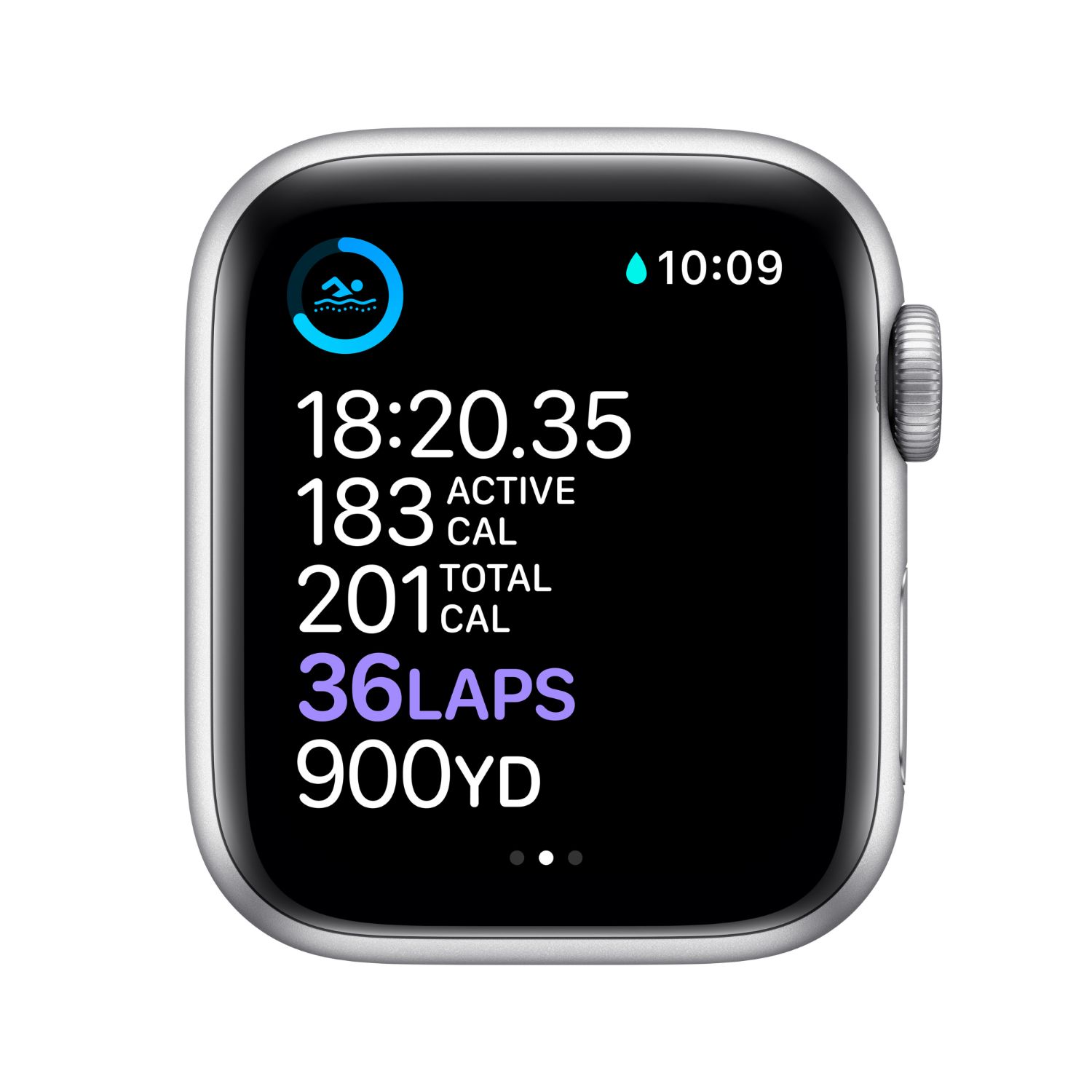 M06M3TY/A - Apple Watch S6 40mm GPS Caja Aluminio Plata Correa Sport Blanca (M06M3TY/A)