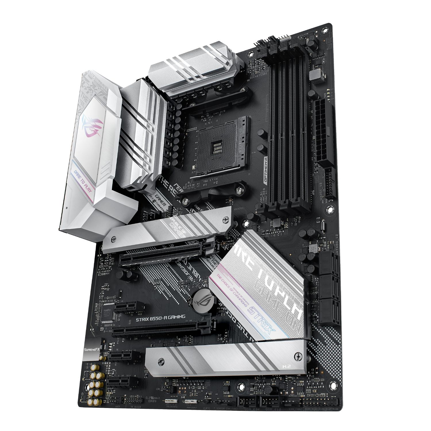 90MB15J0-M0EAY0 - Placa base ASUS ROG STRIX B550-A GAMING: (AM4) 4DDR4 PCIe 3.0 USB 2.0 USB-A 3.0/3.1 HDMI DP ATX