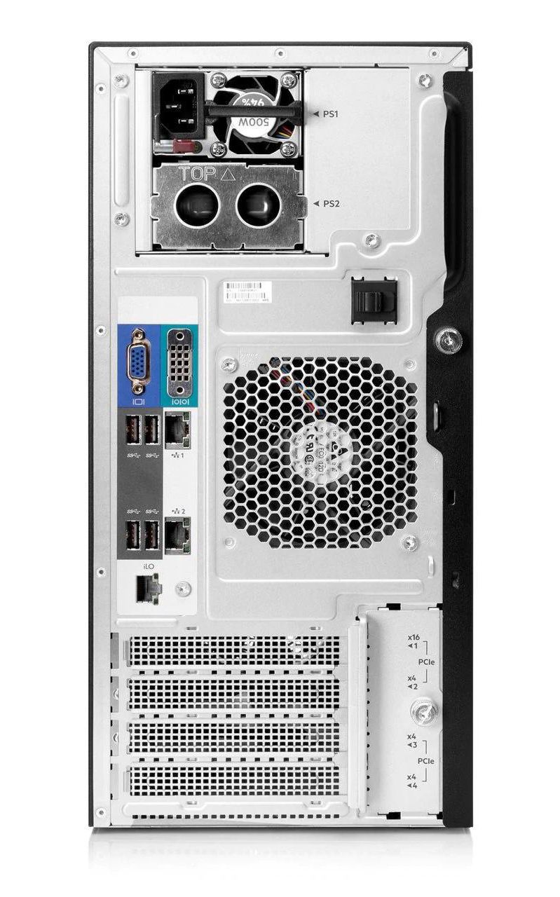 P16928-421 - HPE ProLiant ML30 Gen10 Intel Xeon E-2224 1P 16Gb 4 LFF Gigabit Ethernet 4U 350W Negro (P16928-421)