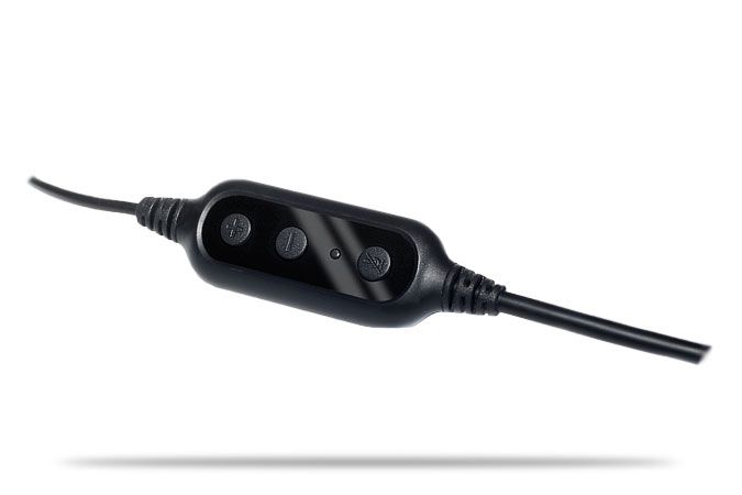 981-000100 - Auriculares+Micrfono LOGITECH PC960M Supra-Aurales Binaurales USB-A Cable 2.5m Negros (981-000100)