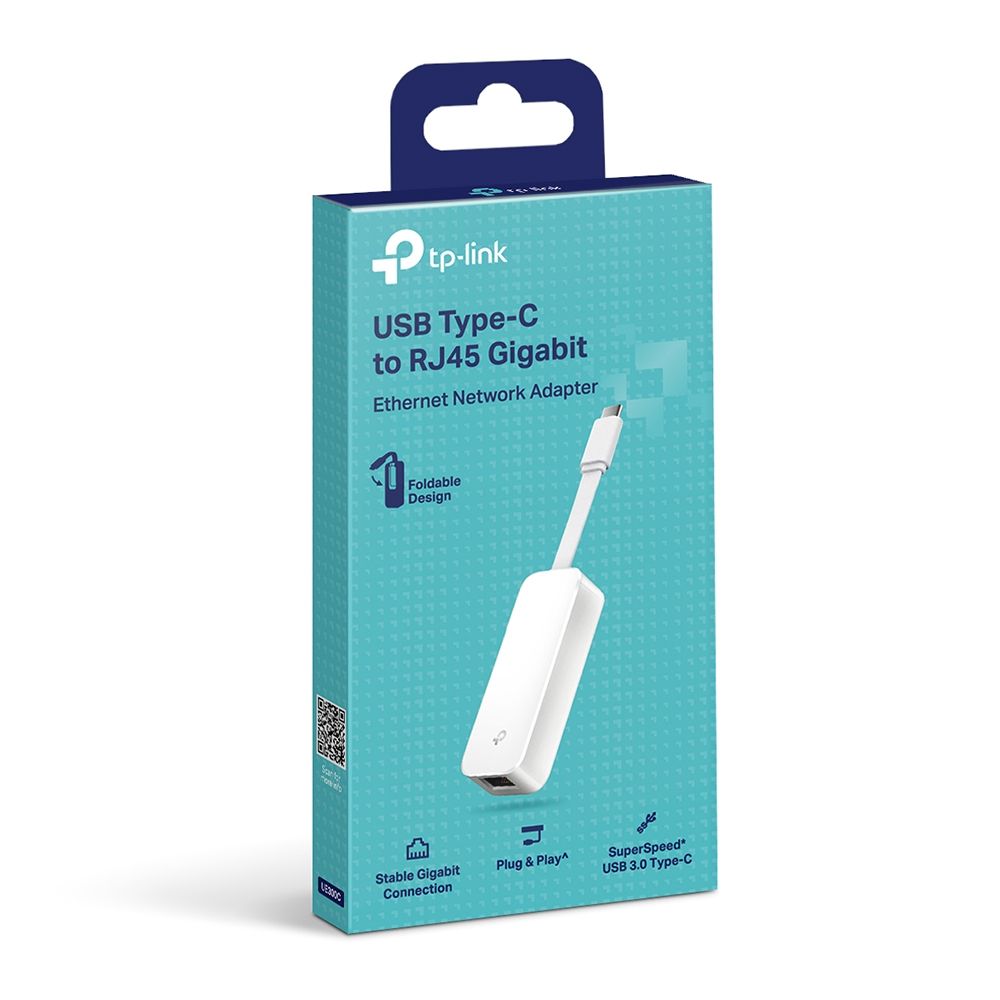 UE300C - Adaptador TP-Link USB-C 3.0 a RJ45 Blanco (UE300C)