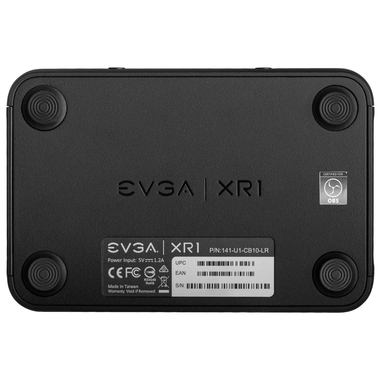 141-U1-CB10-LR - Capturadora Video Externa EVGA XR1/ USB-C 3.0 (141-U1-CB10-LR)