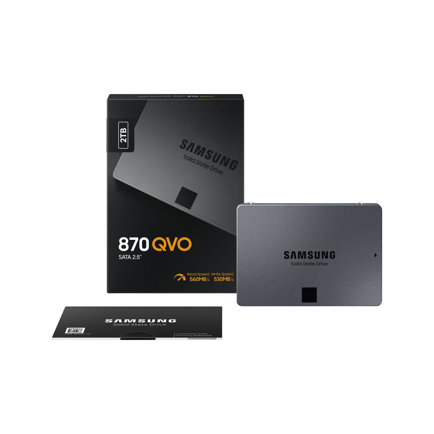 MZ-77Q2T0BW - SSD Samsung 870 QVO 2.5
