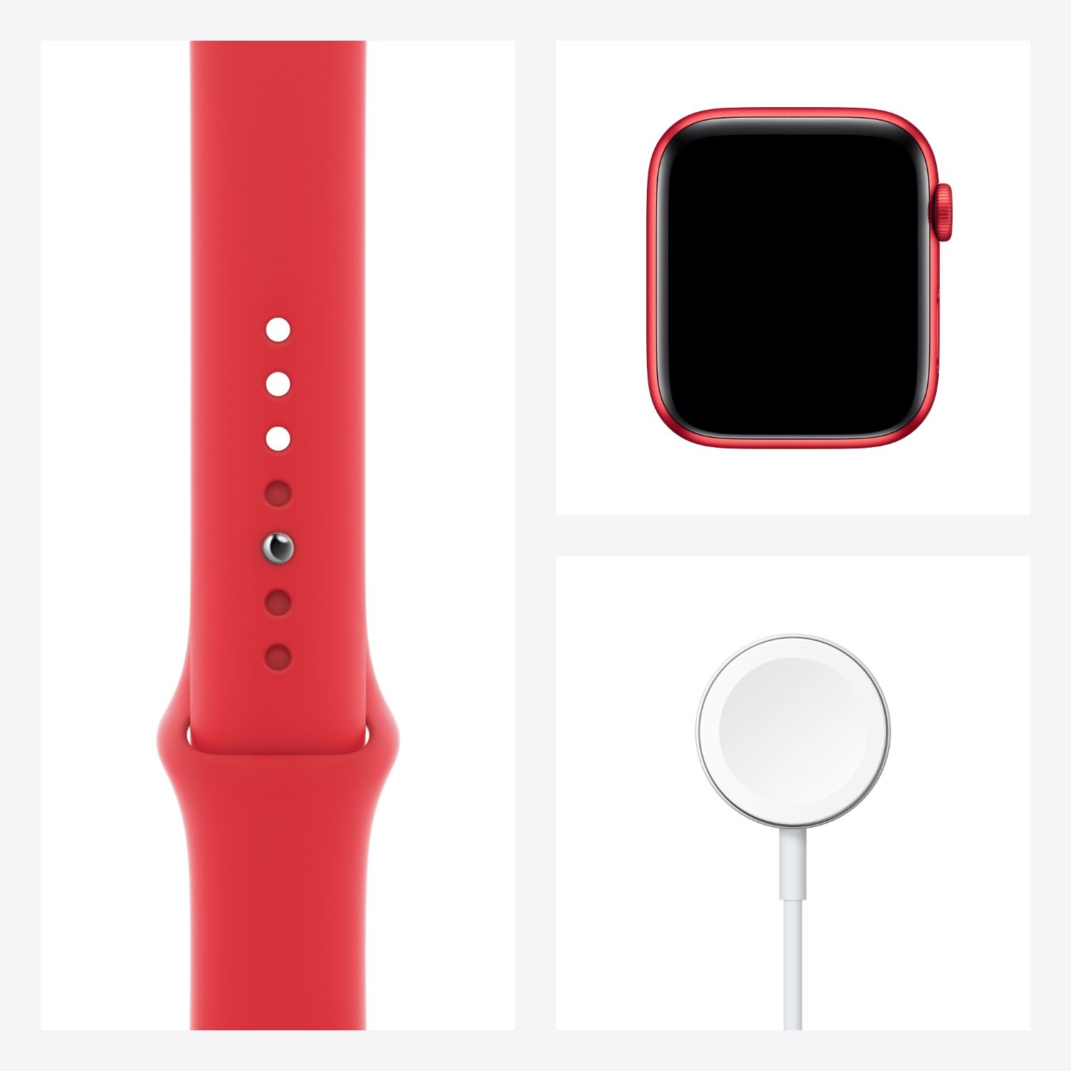 M00M3TY/A - Apple Watch S6 44MM GPS Caja Aluminio Rojo Correa Sport Roja (M00M3TY/A)