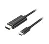 Foto de Cable CONCEPTRONIC USB-C/M a HDMI/M 2m Negro (ABBY04B)