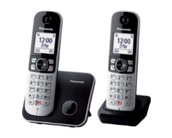 KX-TG6852SPB - Telefono Inalmbrico Panasonic DECT GAP Eco LCD 1.8