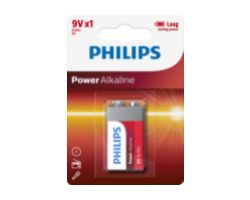 6LR61P1B/10 - Pila Philips Alcalina 9V (6LR61P1B/10)