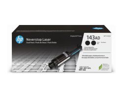 W1143AD - Toner HP Neverstop Laser Pack 2 143A Negro (W1143AD)
