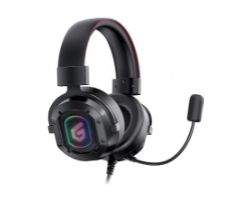 ATHAN02B - Auriculares+Micr�fono Gaming CONCEPTRONIC 7.1 Circumaurales Binaurales RGB USB-A Cable 2.2m Negros (ATHAN02B)