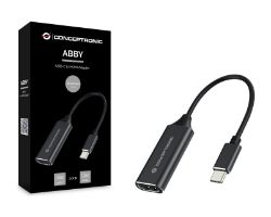 ABBY03B - Adaptador CONCEPTRONIC USB-C a HDMI Negro (ABBY03B)