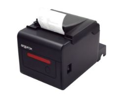 APPPOS80WIFI+ - Impresora APPROX USB RF 80mm 230mm/s 203dpi Negra (APPPOS80WIFI+) Papel de 58mm y 80mm RJ11
