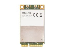 R11e-LTE6 - Tarjeta Mini Mikrotik PCIe 2G/3G/4G LTE WWAN (R11e-LTE6)