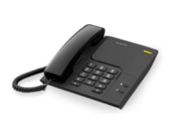 ATL1413717 - Telfono Fijo Alcatel T26 Compacto Analgico RJ11 Botones grandes Micrfono mudo Negro (ATL1413717)