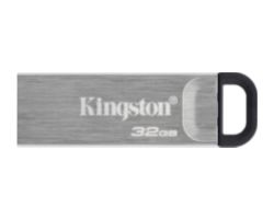 DTKN/32GB - Pendrive Kingston DataTraveler Kyson Metal 32Gb USB-A 3.0 Lectura 200 Mb/s Llavero Plata (DTKN/32GB)