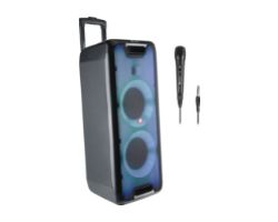 WILDRAVE1 - Altavoz Torre NGS LED 200W Bluetooth USB-A 2.0 3.5mm Negro (WILDRAVE1)