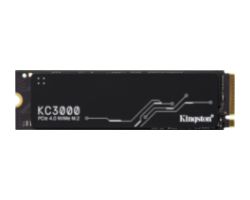 SKC3000S/512G - SSD Kingston KC3000 512Gb M.2 NVMe PCIe 4.0 3D TLC Lectura 7000Mb/s Escritura 3900Mb/s PC/Notebook con Disipador de Calor (SKC3000S/512G)