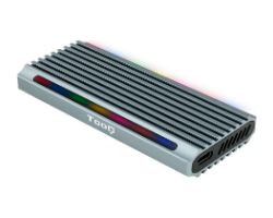 TQE-2221G - Caja Externa TOOQ para SSD M.2 Usb3.0-A RGB (TQE-2221G)