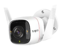 TAPO C320WS - Cámara IP TP-Link 2K 4mp H.264 WiFi Visión Nocturna 30m Exterior Blanca (Tapo C320WS)