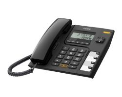 ATLE1413731 - Telfono Fijo Alcatel T56 Analgico Compacto RJ11 Pantalla Identificador de llamadas Altavoz Micrfono mudo Negro (ATLE1413731)