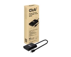 CSV-1545 - Adaptador Club3D USB-C a 2 DisplayPort 1.2 (CSV-1545)