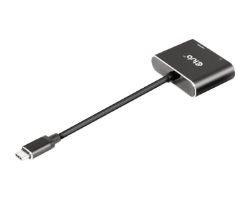CSV-1552 - Adaptador Club 3D USB-C/M a DisplayPort/HDMI/H Negro (CSV-1552)