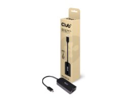CAC-1520 - Adaptador Club 3D USB-C/M a RJ45/H Negro (CAC-1520)