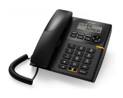 ATL1423600 - Telfono Fijo Alcatel T78 Compacto Pantalla RJ11 Voicemail Identificador/Bloqueo de llamadas Micrfono mudo Altavoz Pantalla Pared Negro (ATL1423600)