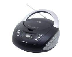 TCU-211BLACK - Radio CD DENVER LCD MP3 USB FM Negro (TCU-211BLACK)