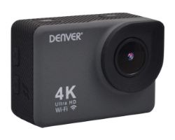 ACK-8062W - Sportcam DENVER 4K UHD 2? 5Mp 720p 1080p IP68 WiFi mUsb mHDMI USB 2.0 Sensor CMOS Micrfono Altavoces Negra (ACK-8062W)
