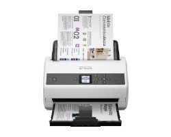 B11B250401 - Escner Documental Epson WorkForce DS-870 600dpi A4 ADF USB 3.0 Dplex Blanco/Gris (B11B250401)