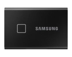 MU-PC1T0K/WW - Disco SSD Samsung T7 Touch 1Tb NVMe USB-C 3.1 Lectura 1050 Mb/s Escritura 1000 Mb/s Negro (MU-PC1T0K/WW)