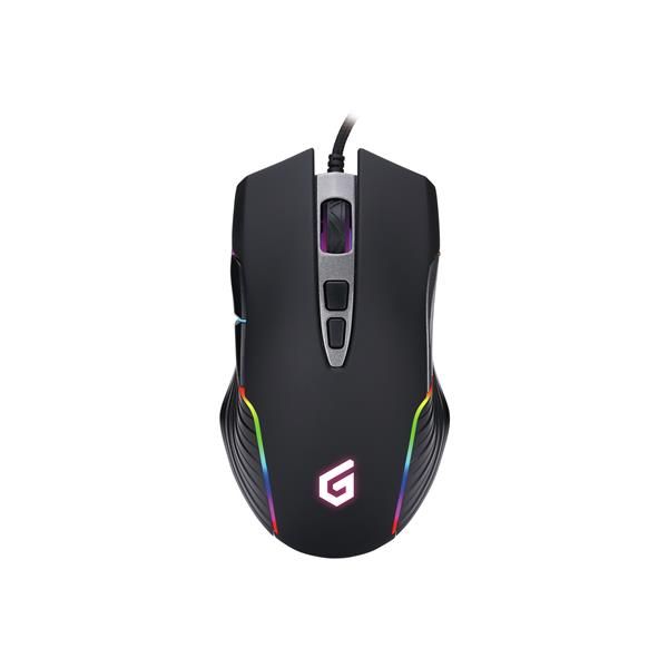 2CONDJEBBEL03B - Rat�n Gaming CONCEPTRONIC Ergon�mico �ptico RGB USB-A 7200dpi 7 Botones Cable 1.5m Negro (DJEBBEL03B)