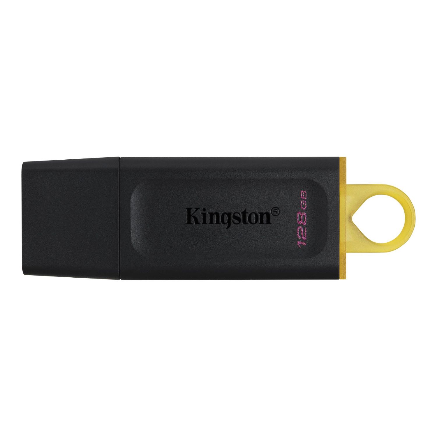 DTX/128GB - Pendrive Kingston Exodia 128Gb USB-A 3.0 Tapa Llavero Negro (DTX/128GB)
