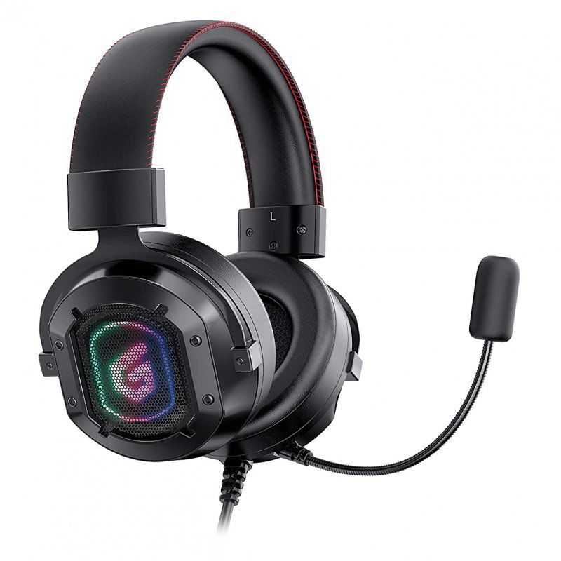 ATHAN02B - Auriculares+Micr�fono Gaming CONCEPTRONIC 7.1 Circumaurales Binaurales RGB USB-A Cable 2.2m Negros (ATHAN02B)