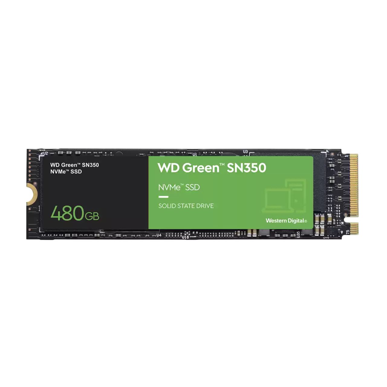 WDS480G2G0C - SSD WD Green 480Gb M.2 NVMe PCIe 3.0 Lectura 2400Mb/s Escritura 1650Mb/s Datos 8Gb/s (WDS480G2G0C)