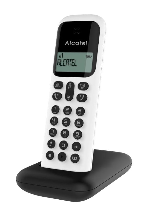 ATL1421422 - Telfono inalmbrico Alcatel DEC D285 Blanco/Negro (ATL1421422)