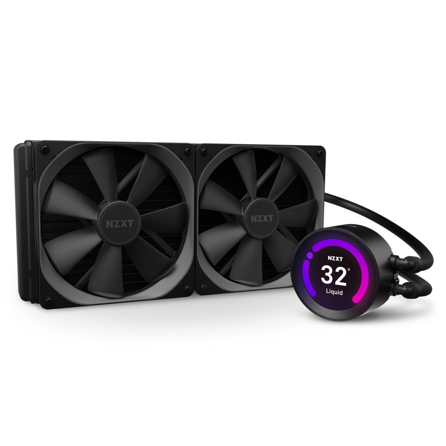 RL-KRZ63-01 - Refrigeracin Lquida CPU NZXT Kraken Multisocket 2x140mm Negra (RL-KRZ63-01)