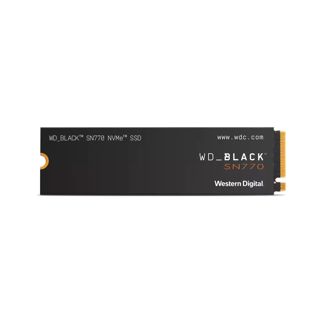 WDS100T3X0E - SSD WD Black SN770 1Tb M.2 PCIe 4.0 Lectura 5150 Mb/s Escritura 4900 Mb/s PC/Notebook (WDS100T3X0E)
